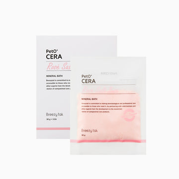PetO'Cera Spa Rose Salt Bath, 90g (3ea)